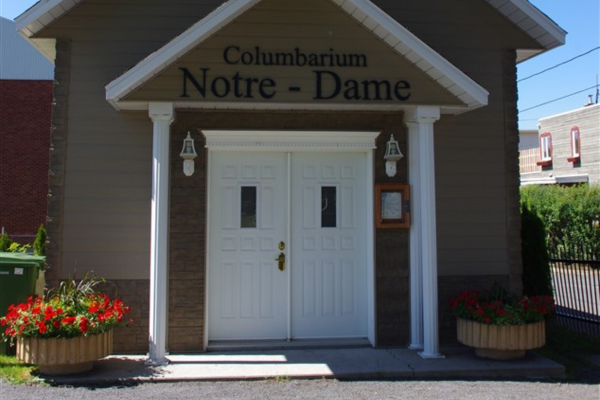 Photo du columbarium