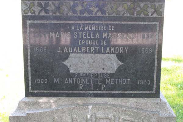 Photo du monument de J. Adalbert Landry
